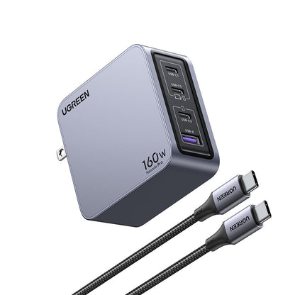 Nexode Pro USB-A+3*USB-C 160W  GaN Tech Fast Charger