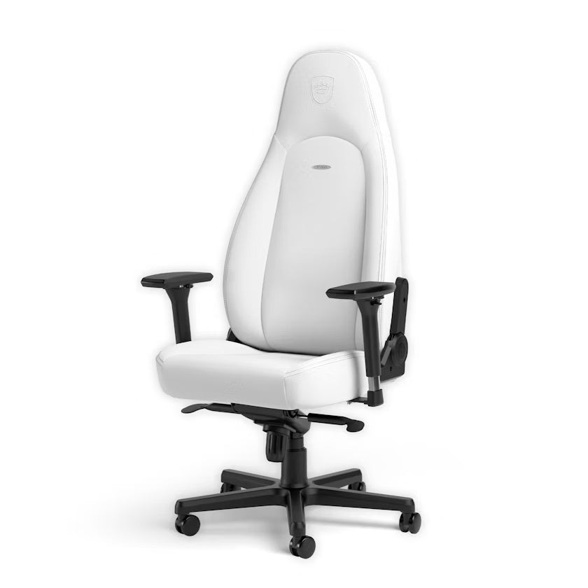 Chaise de jeu ICON - Édition blanche - Similicuir vegan haute technologie