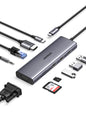 Station d'accueil USB-C - USBA, HDMI, VGA, RJ, SD/TF