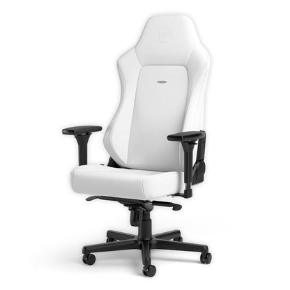 Chaise de jeu HERO - Édition blanche - Similicuir vegan de haute technologie