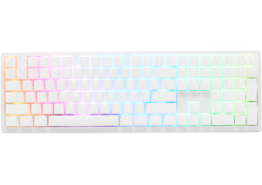 Zero 6108 - Pure White - Full Size - Cherry MX2A Silver