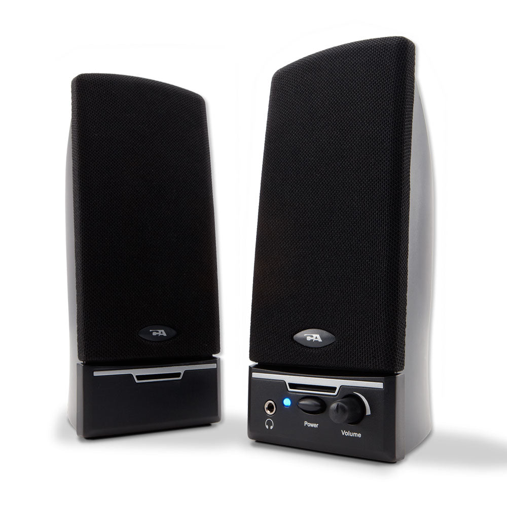 CA2014 2pc Desktop Speakers - BK, 4W