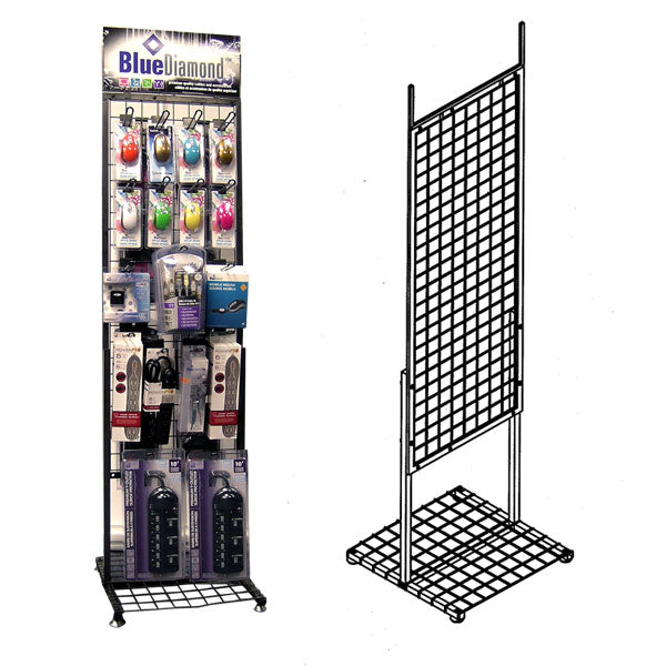 2-Sided Static Display Rack