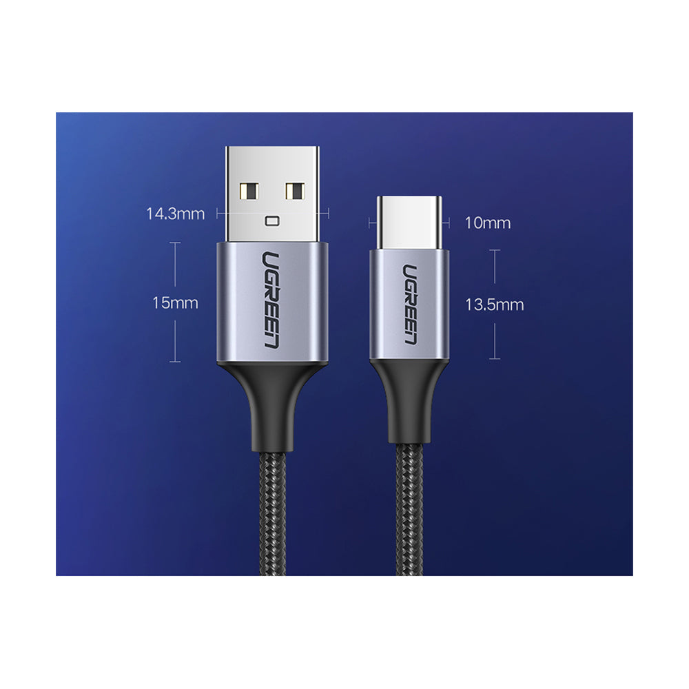 USB-C Male To USB 2.0 A  Male Cable