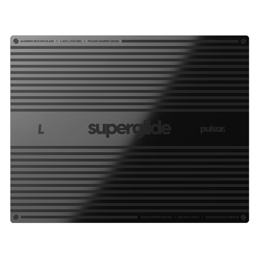 Superglide Glass Pad  L Black