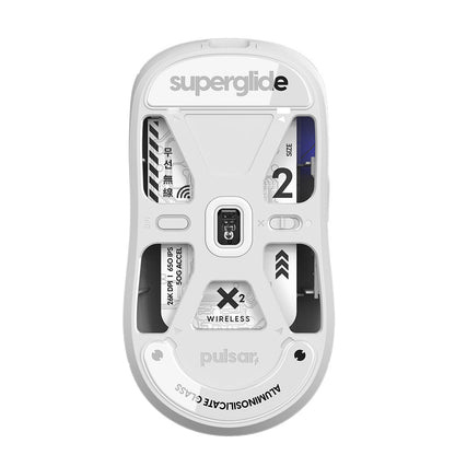 Superglide for X2 Wireless White