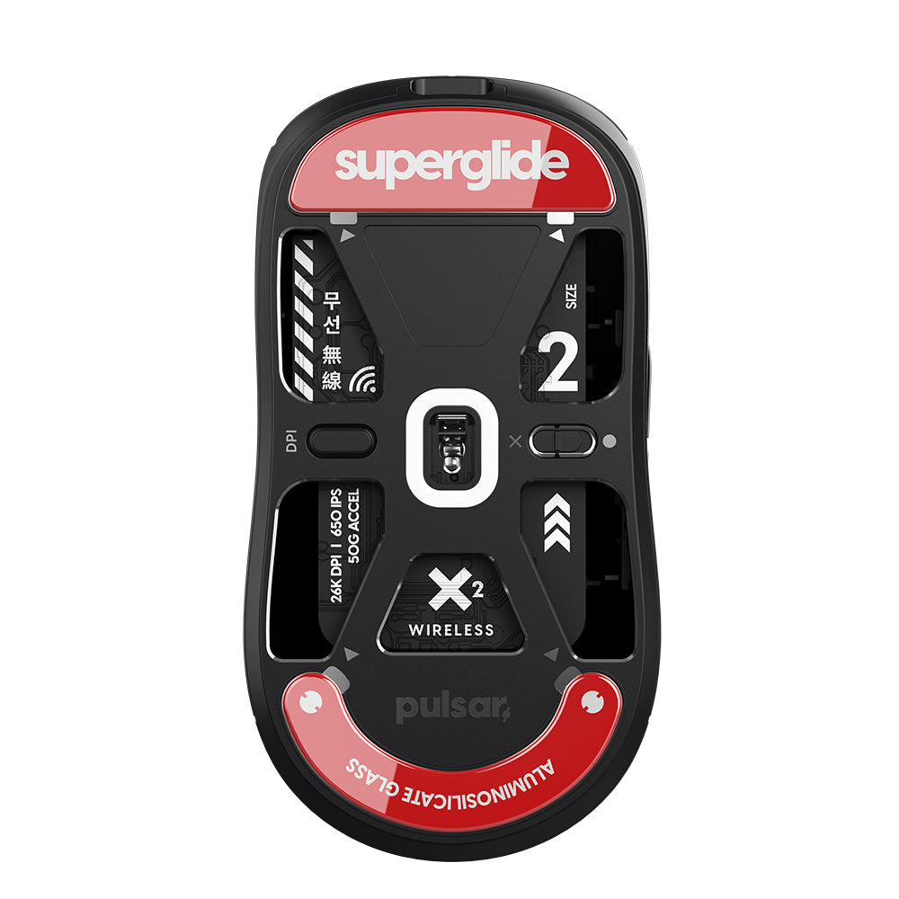 Superglide for X2 Wireless Red