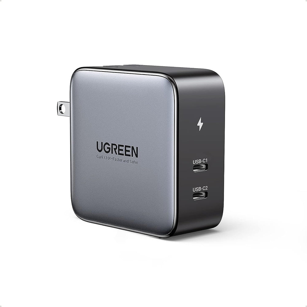 Chargeur rapide GaN Tech 100 W - 2 x USB-C