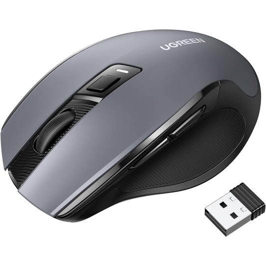 Wireless Mouse - Ergonomic Contoured-Shape Design