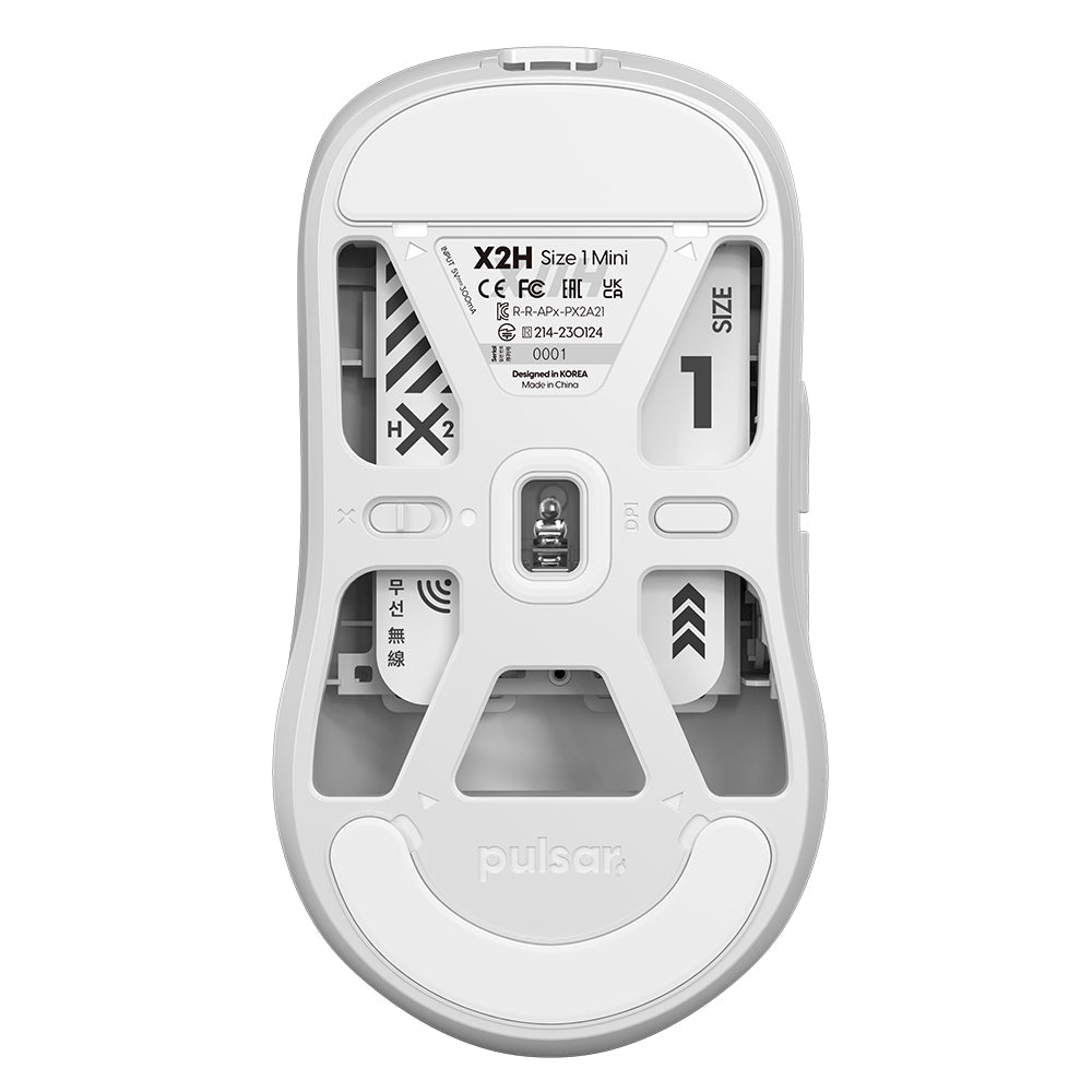 X2H (High Hump) Wireless - Size 1 (Mini) - White