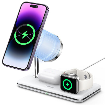 Chargeur sans fil 3 en 1 pour Apple Watch/iPhone/Airpods