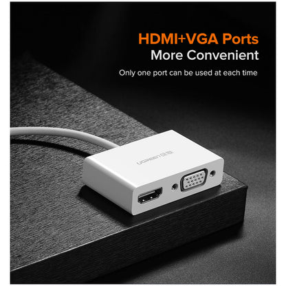 Type C to HDMI+VGA Converter