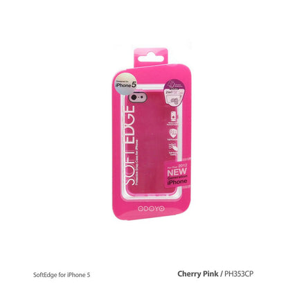 SoftEdge iPhone 5 Case- Cherry Pink