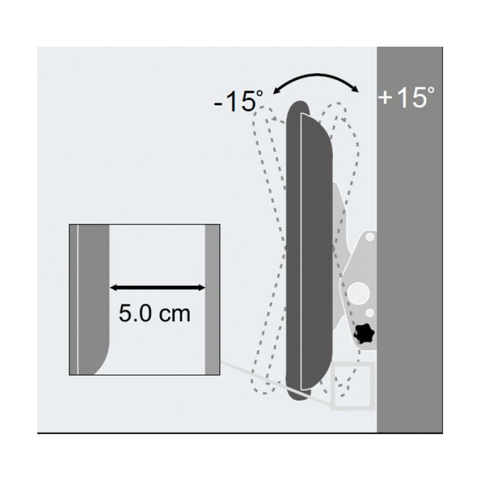 Tilting TV Wall Mount- 23-55 in
