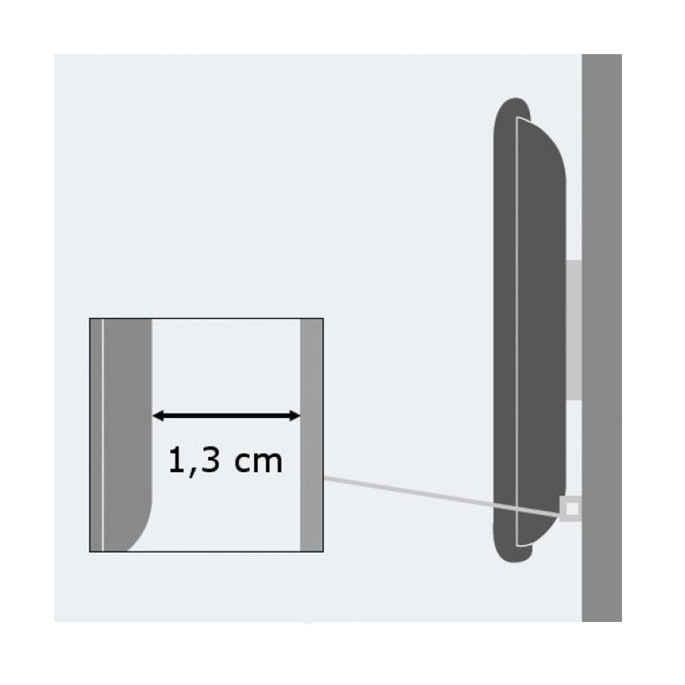 Ultra Slim Fixed TV Wall Mount- 40-65in