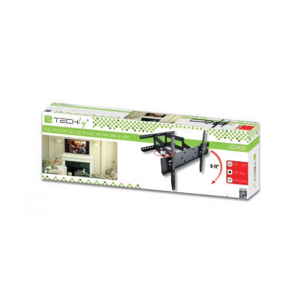 2-Arm Tilt/Swivel TV Wall Mount- 23-55in