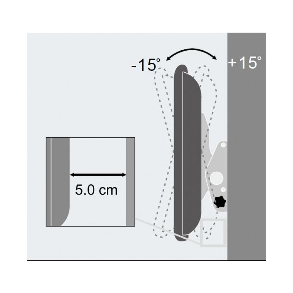 Tilting Wall Mount for 40-65in TVs