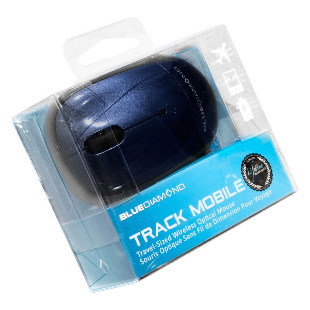 Track Mobile - Travel Wireless Mouse, BL