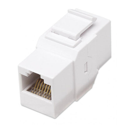 Coupleur en ligne Cat6 Keystone - Blanc