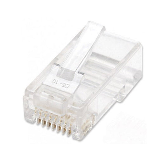 Fiches modulaires Cat6 RJ45 - 100 pk