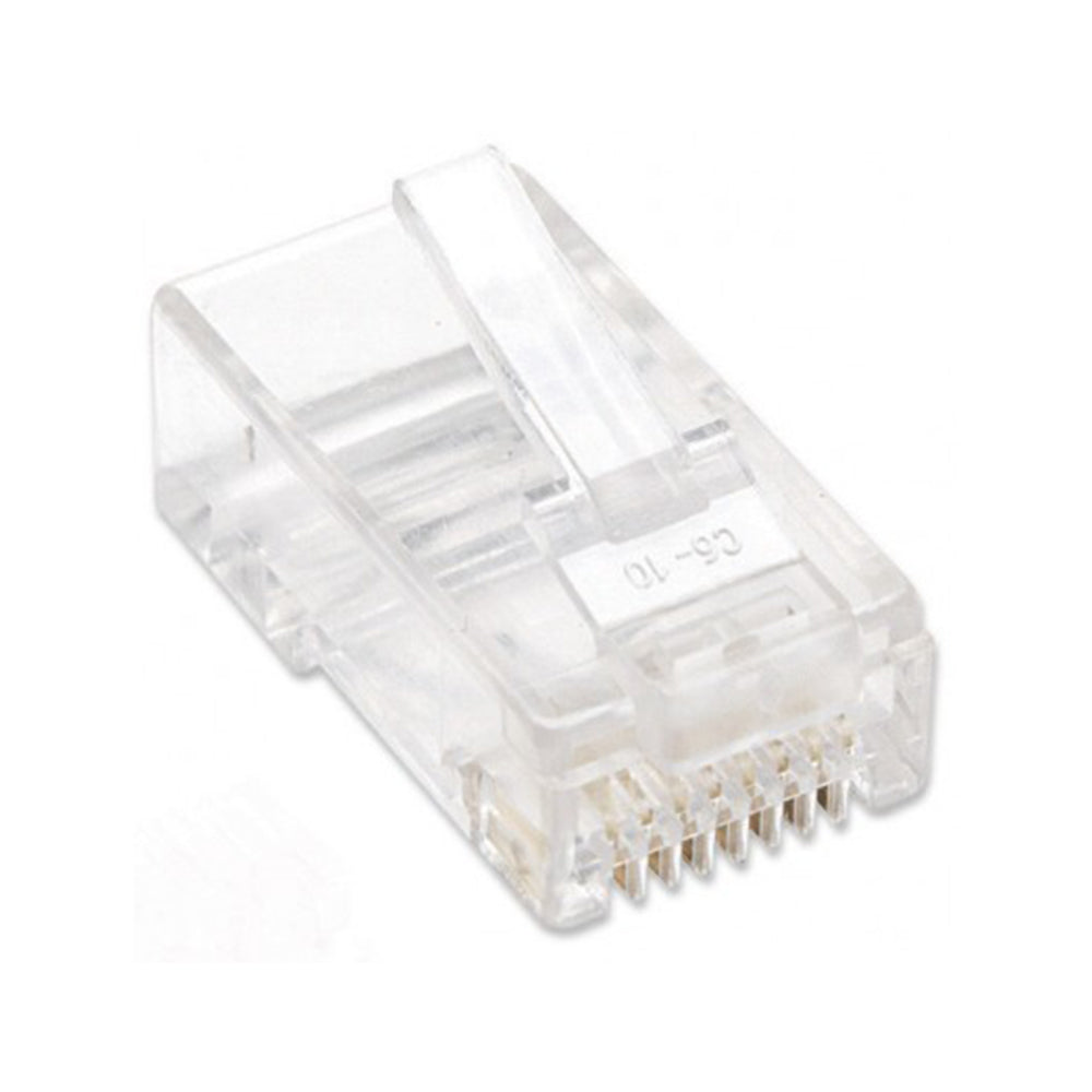 Fiches modulaires Cat6 RJ45 - 100 pk