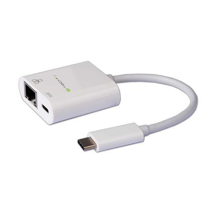 USB C 3.1 to USB C and RJ45 Converter