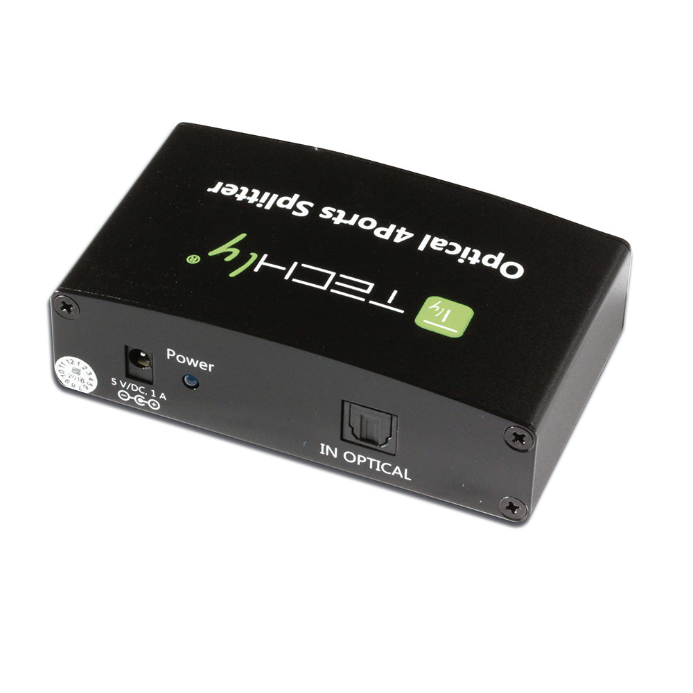 Digital Audio Splitter 4 Toslink Ports