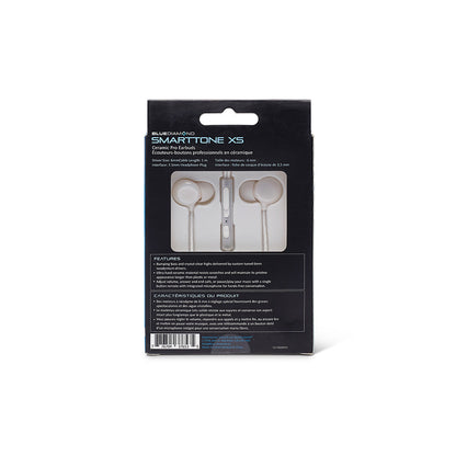 SmartTone Pro Ceramic Earbuds - WH