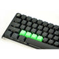 Rubber Gaming Keycaps ZXCV - Neon Green