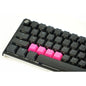 Rubber Gaming Keycaps ZXCV - Neon Pink