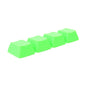 Rubber Gaming Keycaps blank - Neon Green