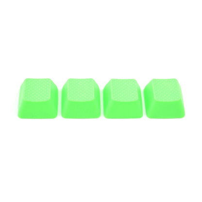 Rubber Gaming Keycaps blank - Neon Green