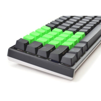 Rubber Gaming Keycaps blank - Neon Green