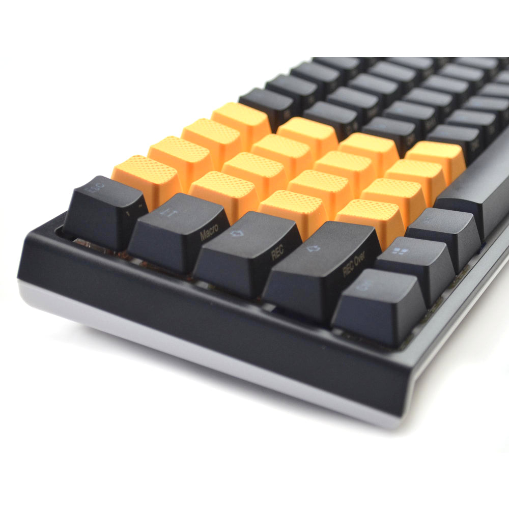 Rubber Gaming Keycaps Blank- Neon Orange