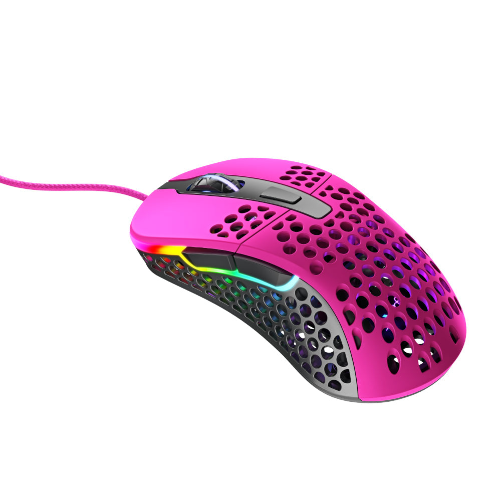 Xtrfy M4 RGB Lightweight Mouse - Pink