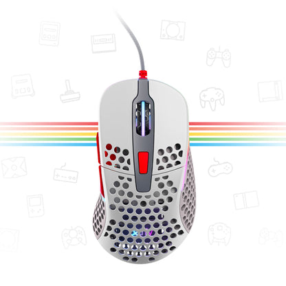 Xtrfy M4 RGB lightweight Mouse - Retro