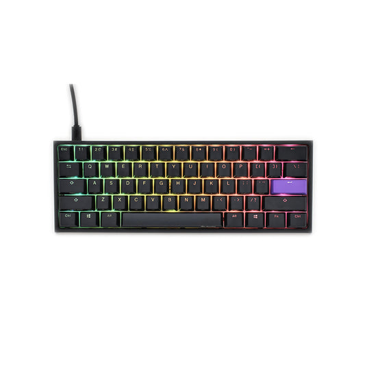 Ducky One 2 Mini Noir RGB V2 - Marron