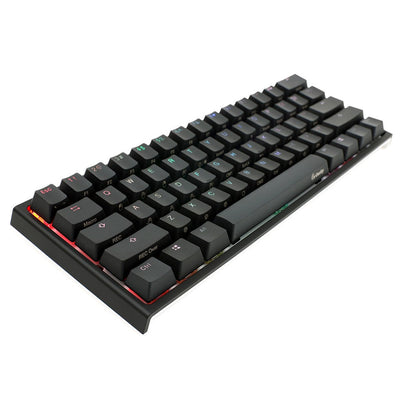 Ducky One 2 Mini Noir RGB V2 - Argent Rouge