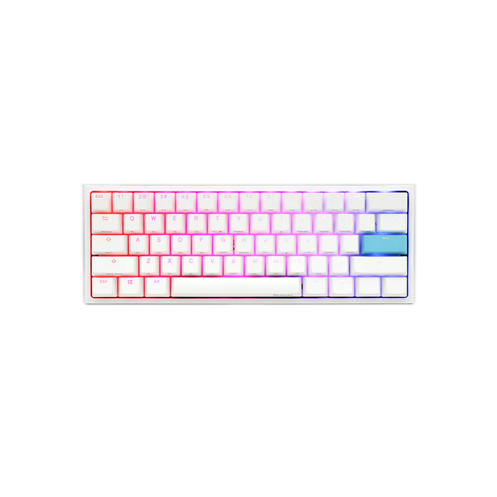 Ducky One 2 Mini Blanc PRO - Bleu MX