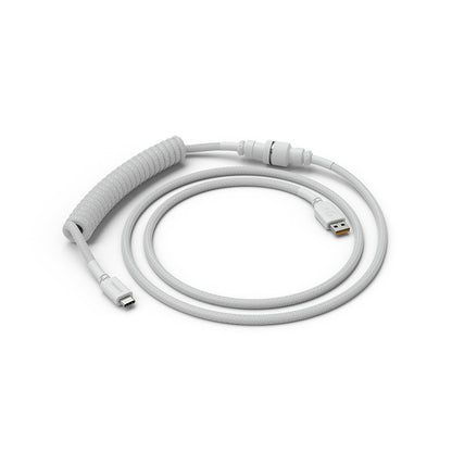 Glorious USB-C Coiled Cable - Ghost