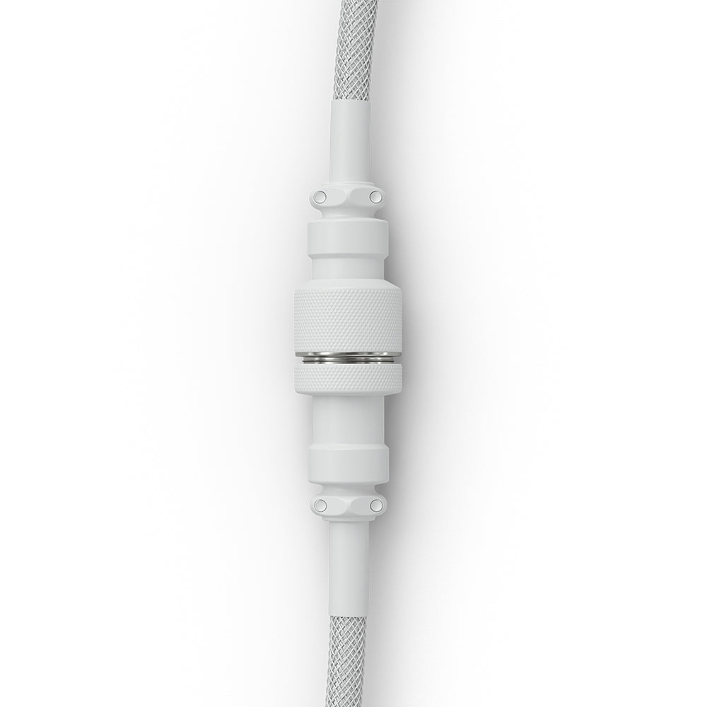 Glorious USB-C Coiled Cable - Ghost