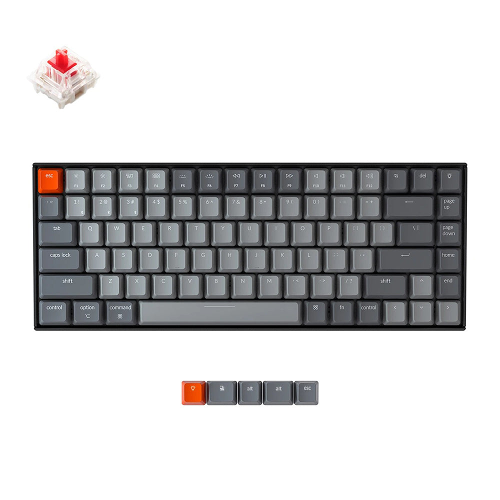 Keychron K2 - Gateron Rouge - LED blanche