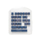 Rubber Gaming Keycap Set - Navy - 31pcs