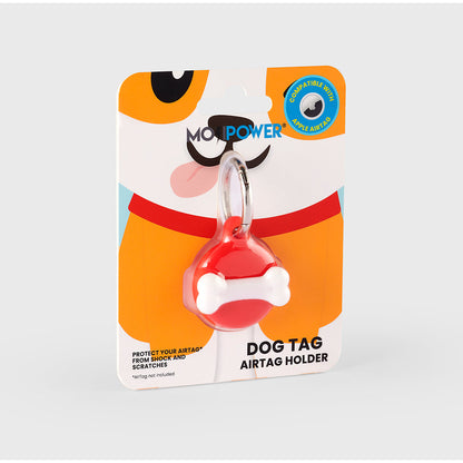 MojiPower AirTag Case - Dog