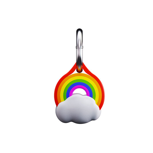 MojiPower AirTag Case - Rainbow