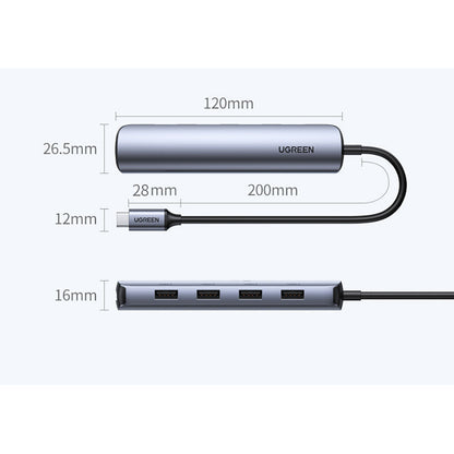 Concentrateur USB-C - HDMI, 4x USB-A