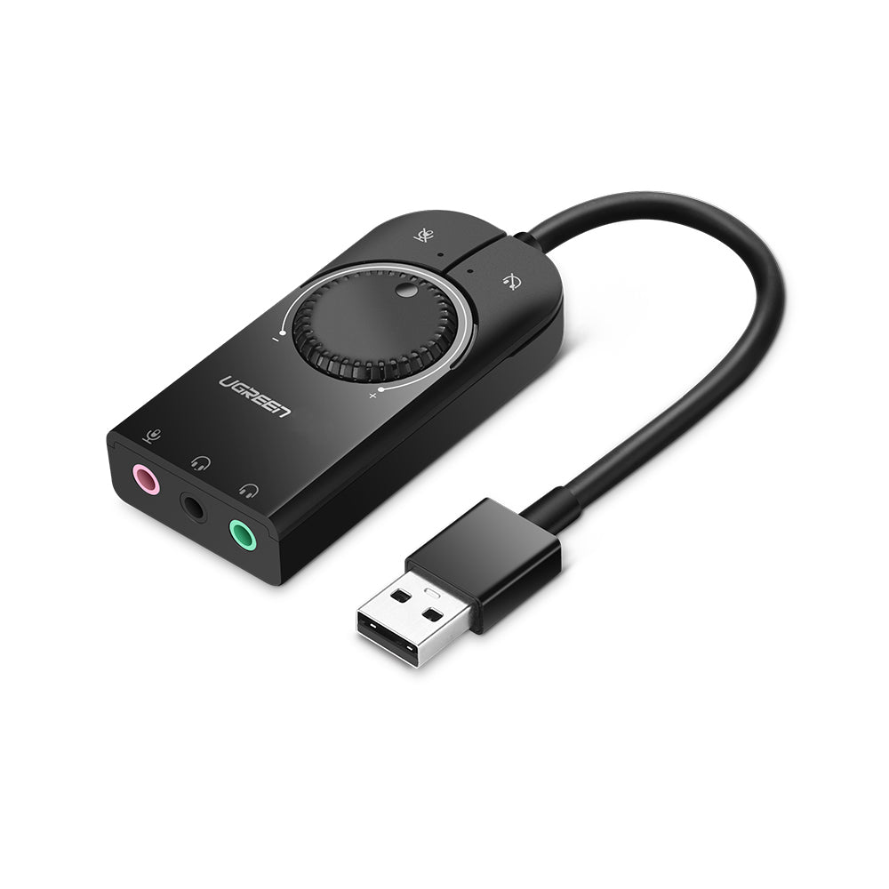 USB-A External Stereo Sound Adapter