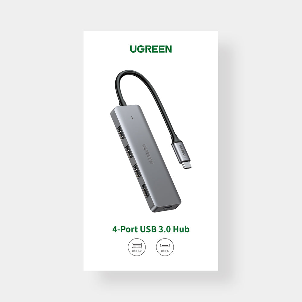 USB C Hub - 4 USB A Ports and Micro USB