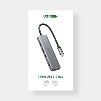 USB C Hub - 4 USB A Ports and Micro USB