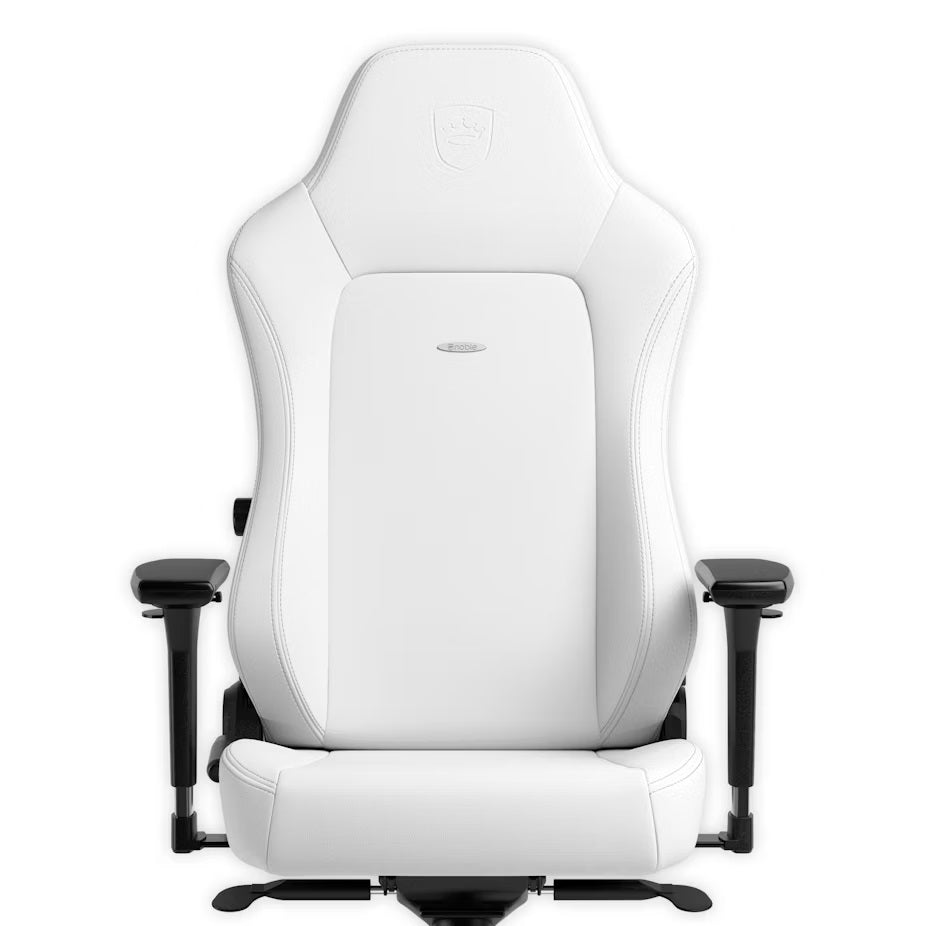 Chaise de jeu HERO - Édition blanche - Similicuir vegan de haute technologie